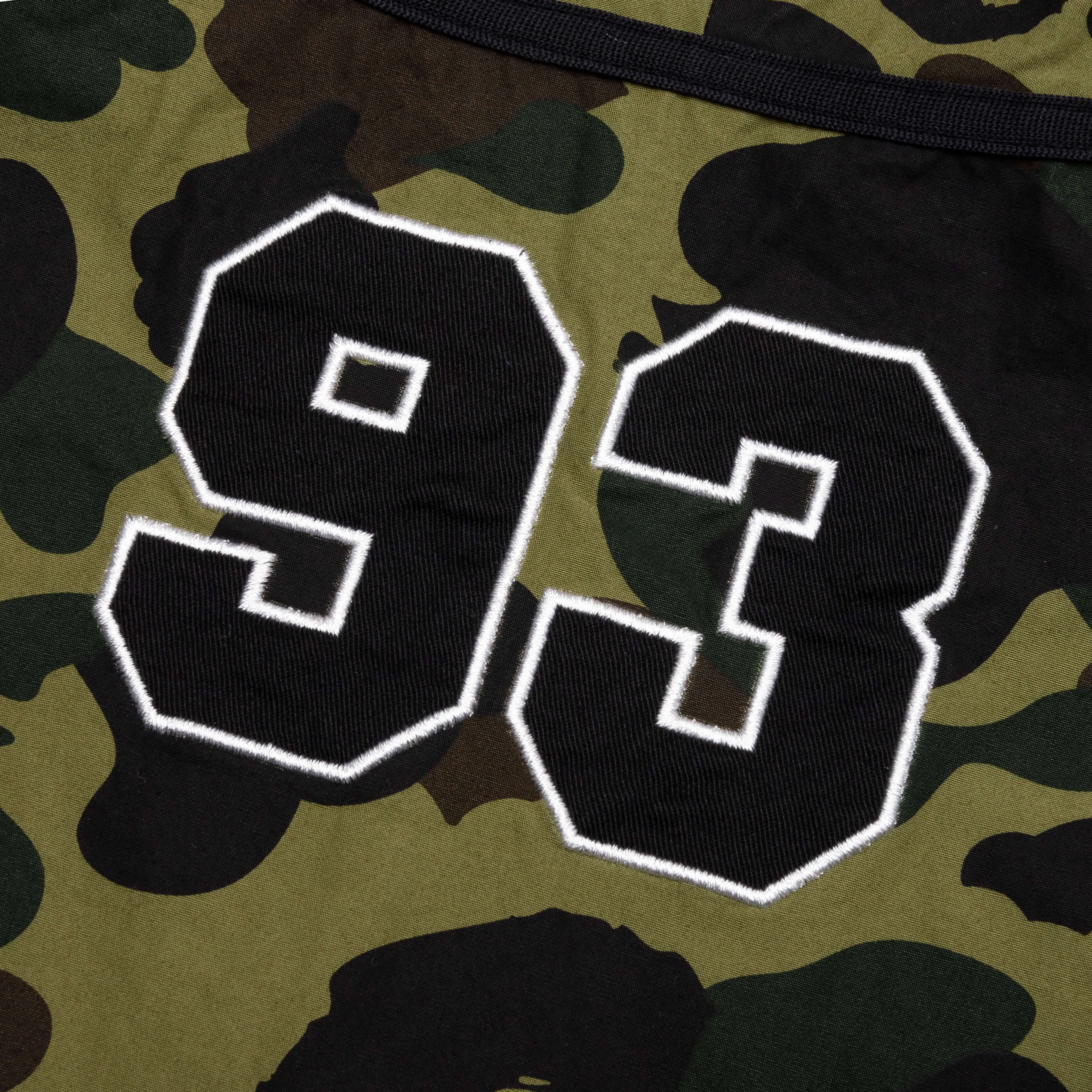 1st Camo Baseball Shirt - Green