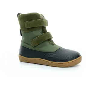 2nd quality - Bundgaard Bertram Tex Green winter barefoot shoes (uneven stitching, bumpy toe box finish, glue)