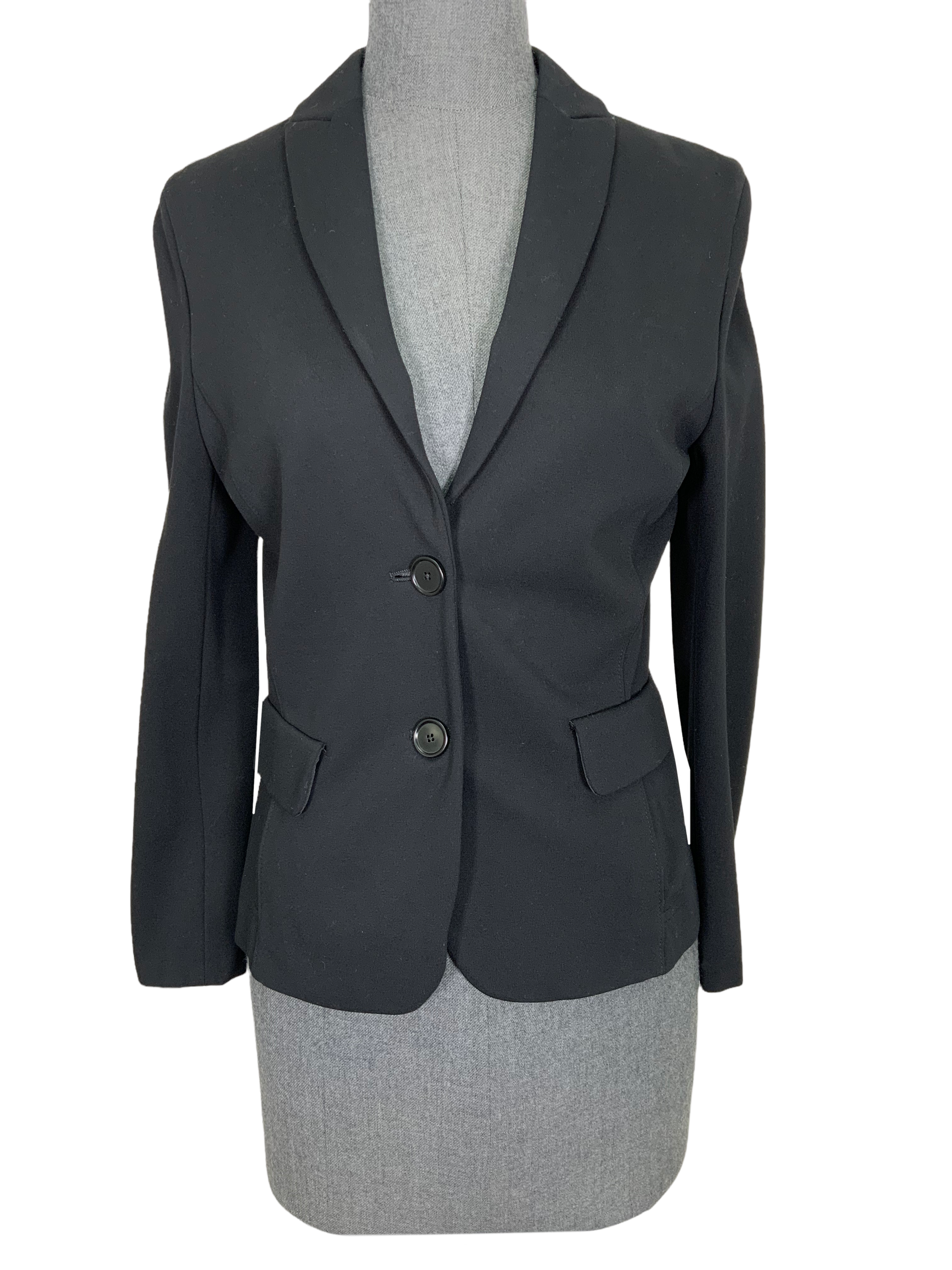 AKRIS Punto Viscose Ponte Blazer Jacket Size M