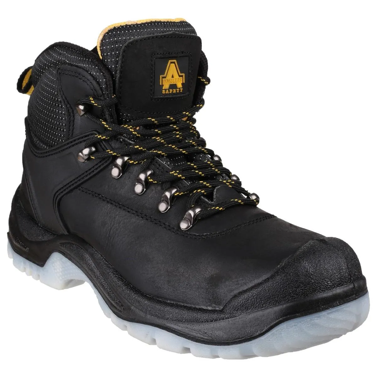 Amblers Safety FS199 Antistatic Lace Up Hiker Safety Boot Black