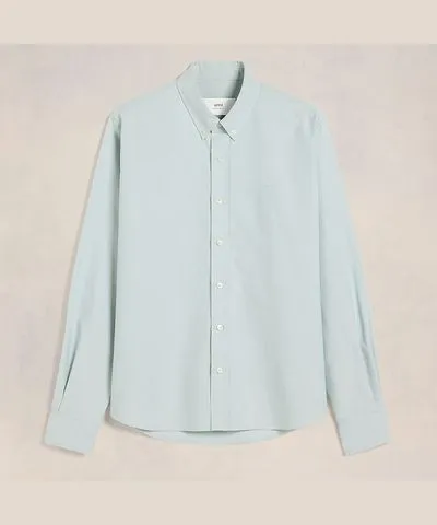 AMI PARIS Cotton-Corduroy Classic Fit Shirt