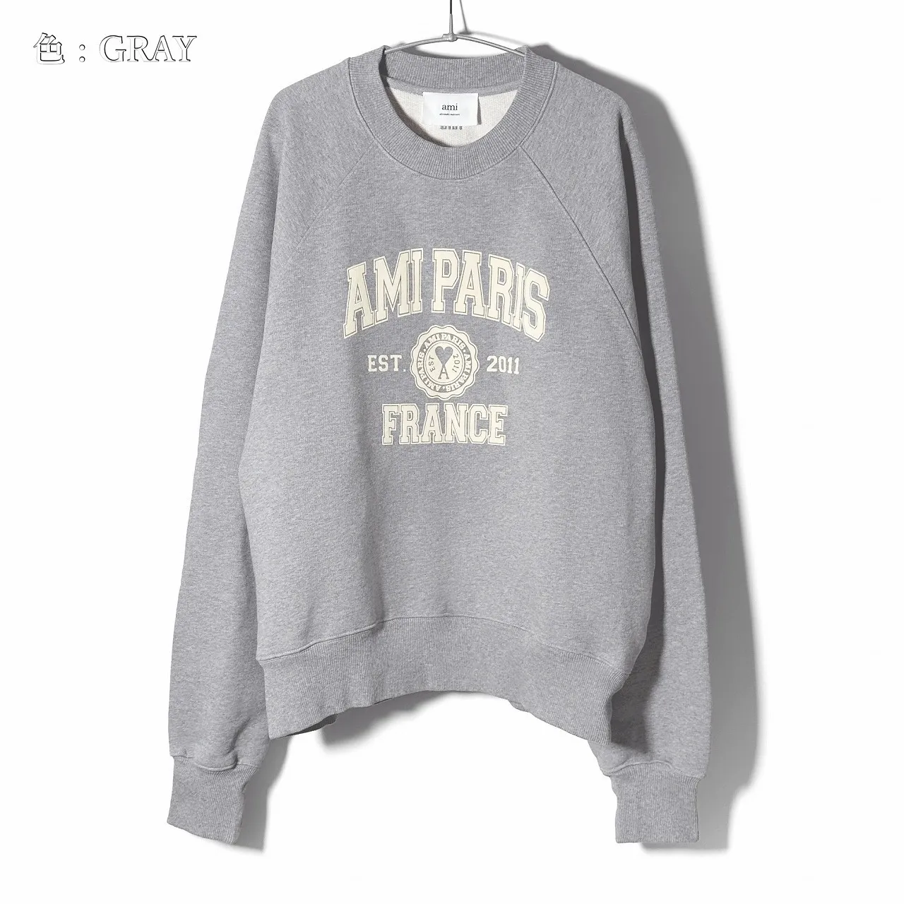 AMI PARIS  |Logo Designers Sweatshirts