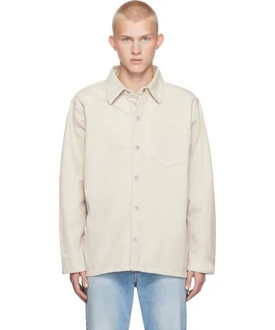 AMI PARIS Off-White Ami de Coeur Overshirt