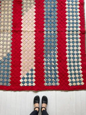 Antique 1860s Heirloom Quilt