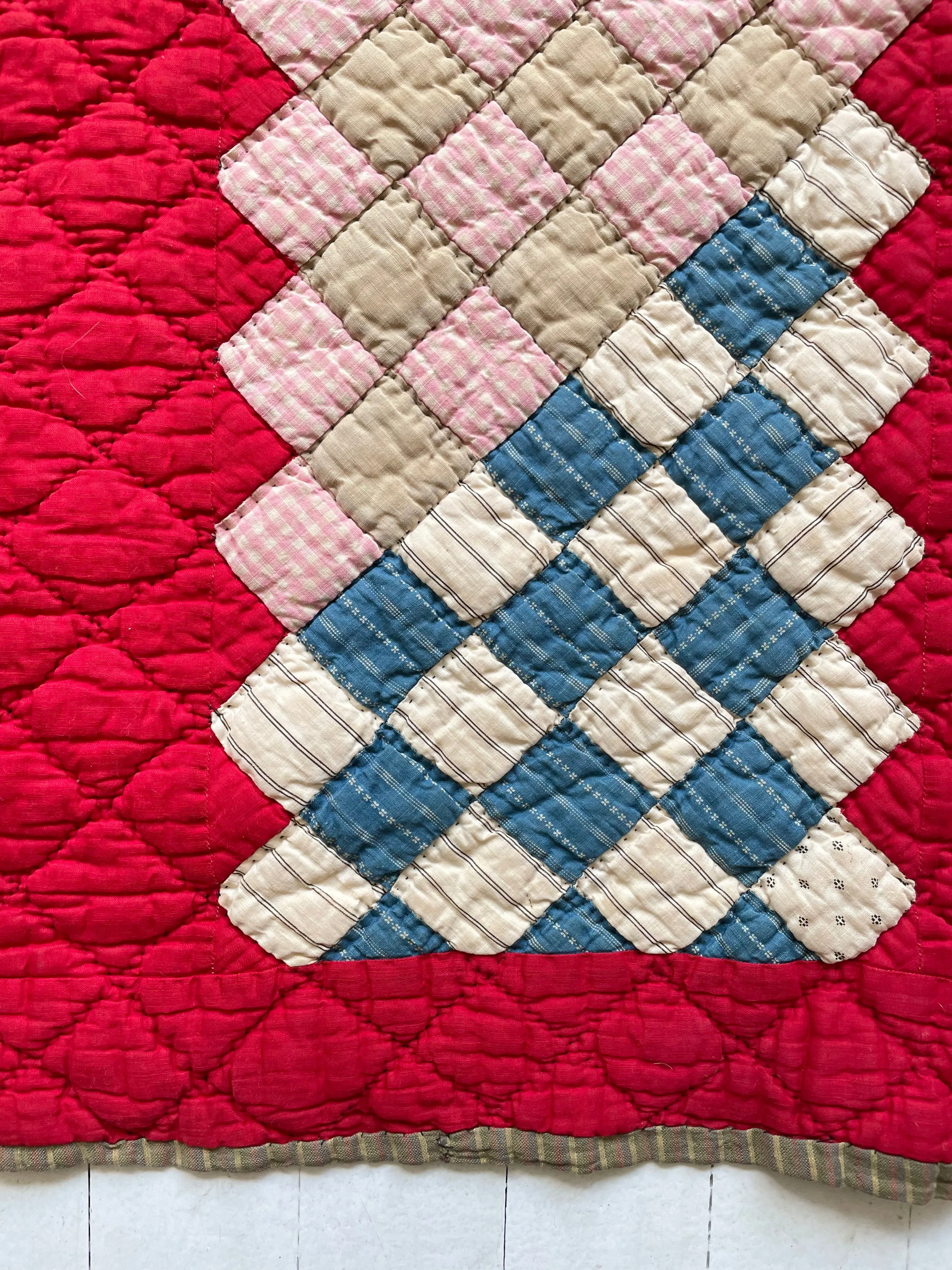 Antique 1860s Heirloom Quilt