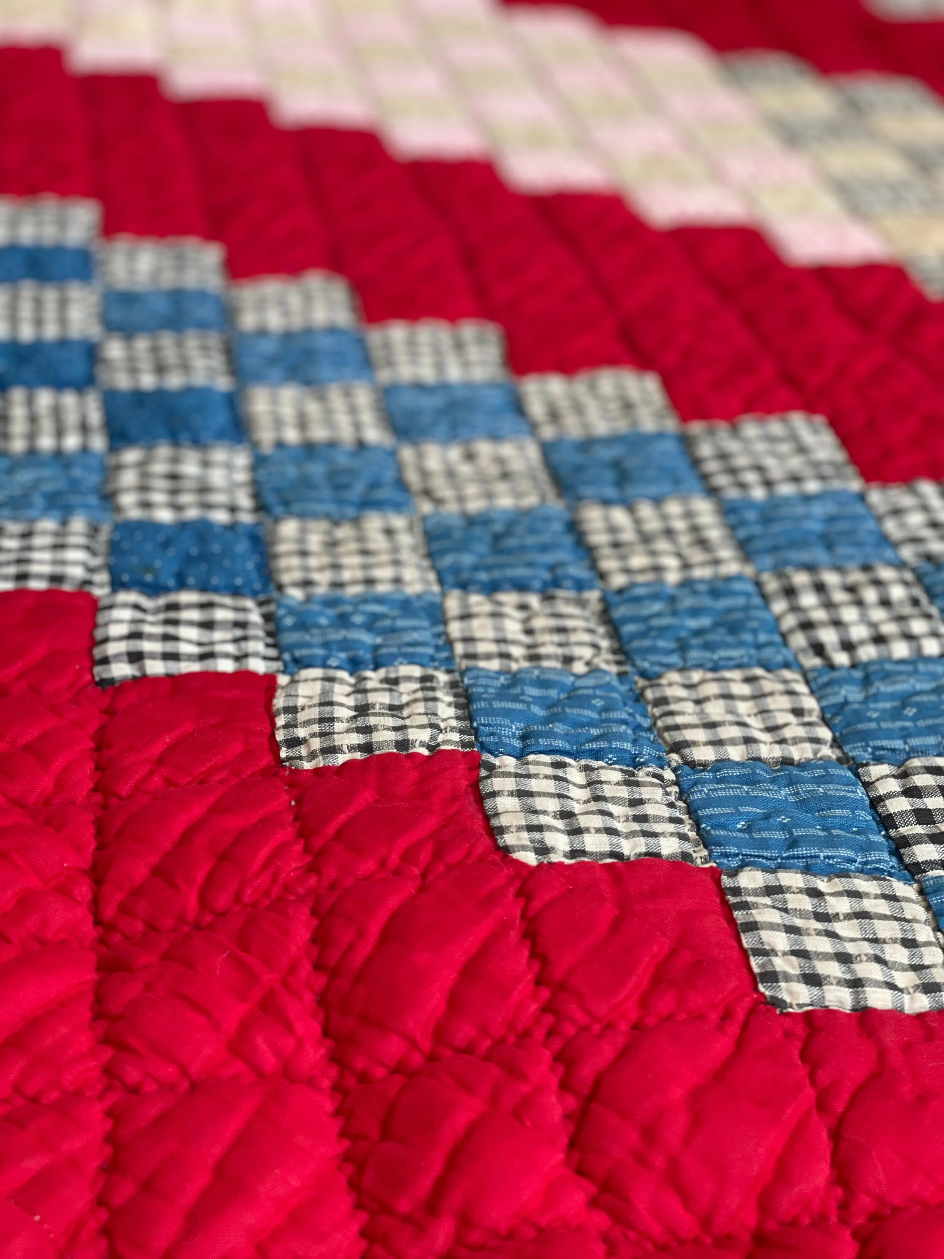 Antique 1860s Heirloom Quilt