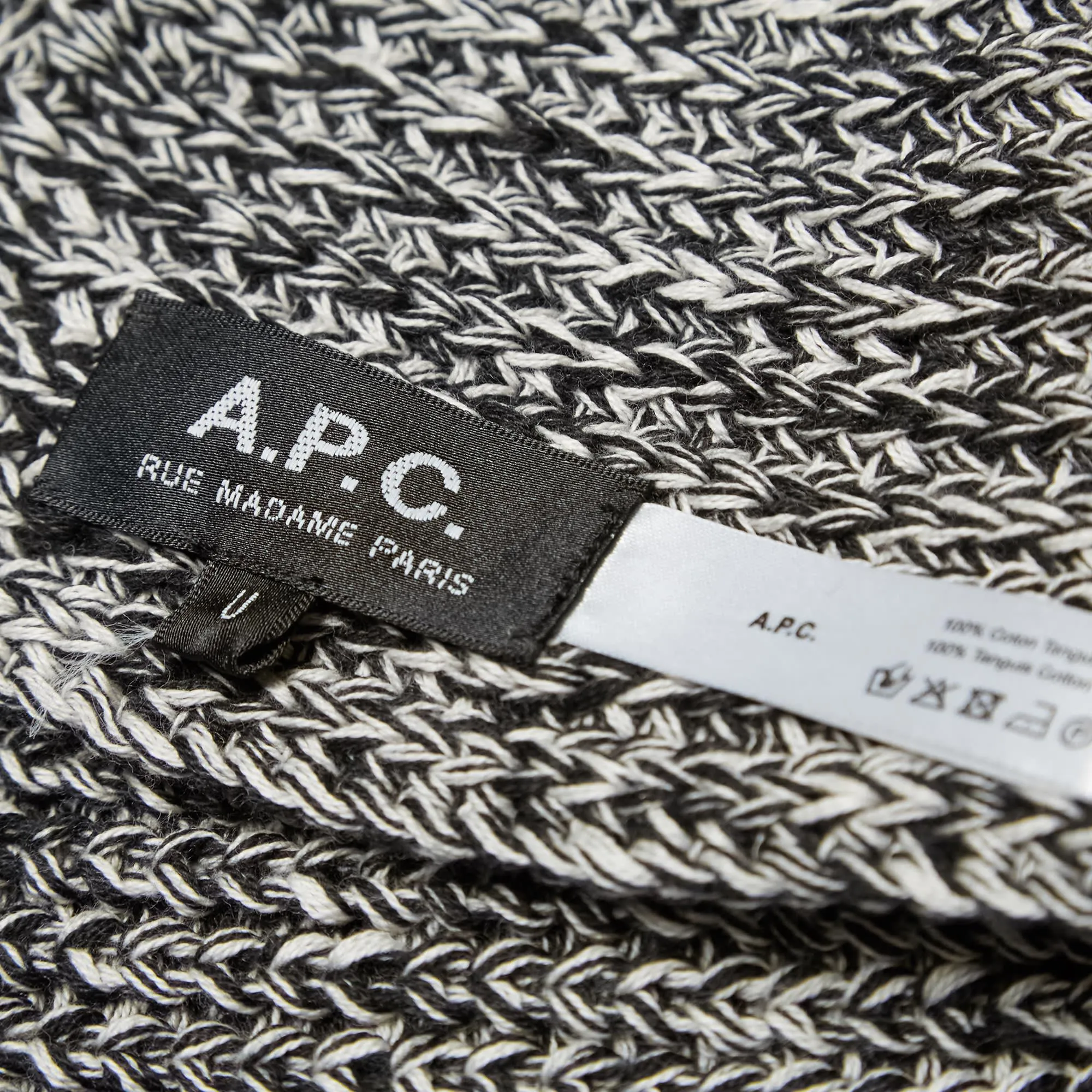 A.P.C. Winter ScarfLight Grey