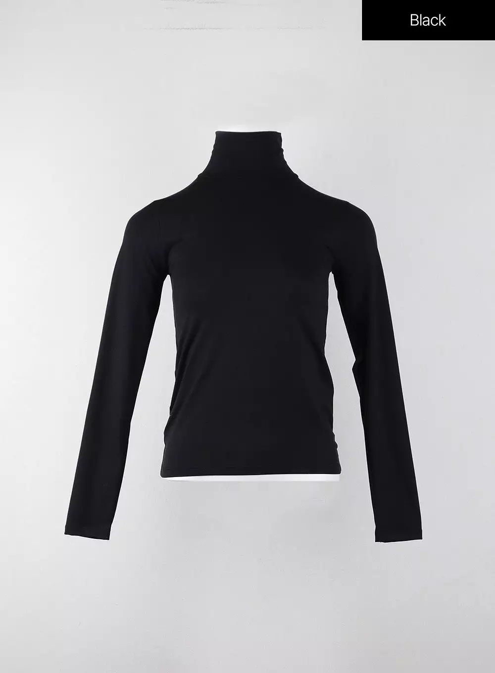 Basic Turtleneck Long Sleeve Top IJ403