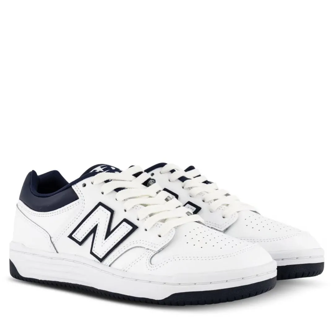 BB480 Sneaker (White + Navy)