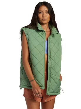 Billabong Ladies Transport Puffer Vest