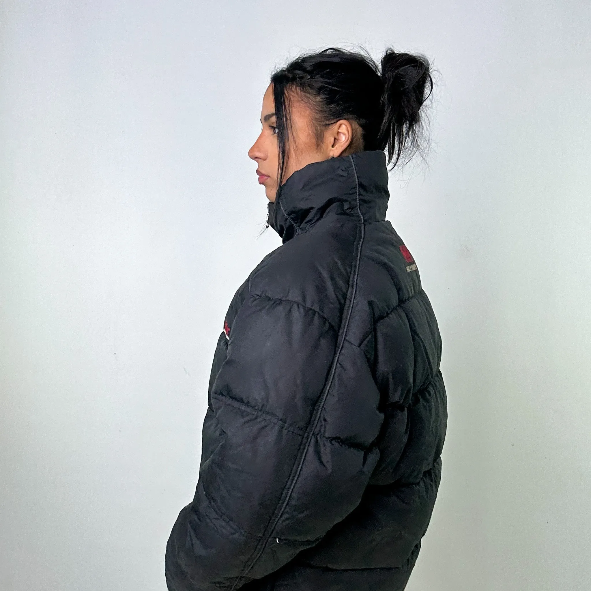 Black 90s Helly Hansen Puffer Jacket Coat (L)