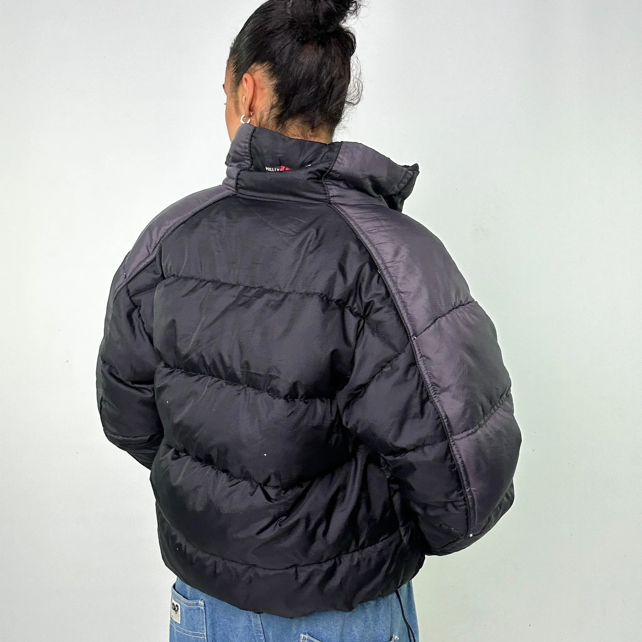 Black 90s Helly Hansen Puffer Jacket Coat (S)