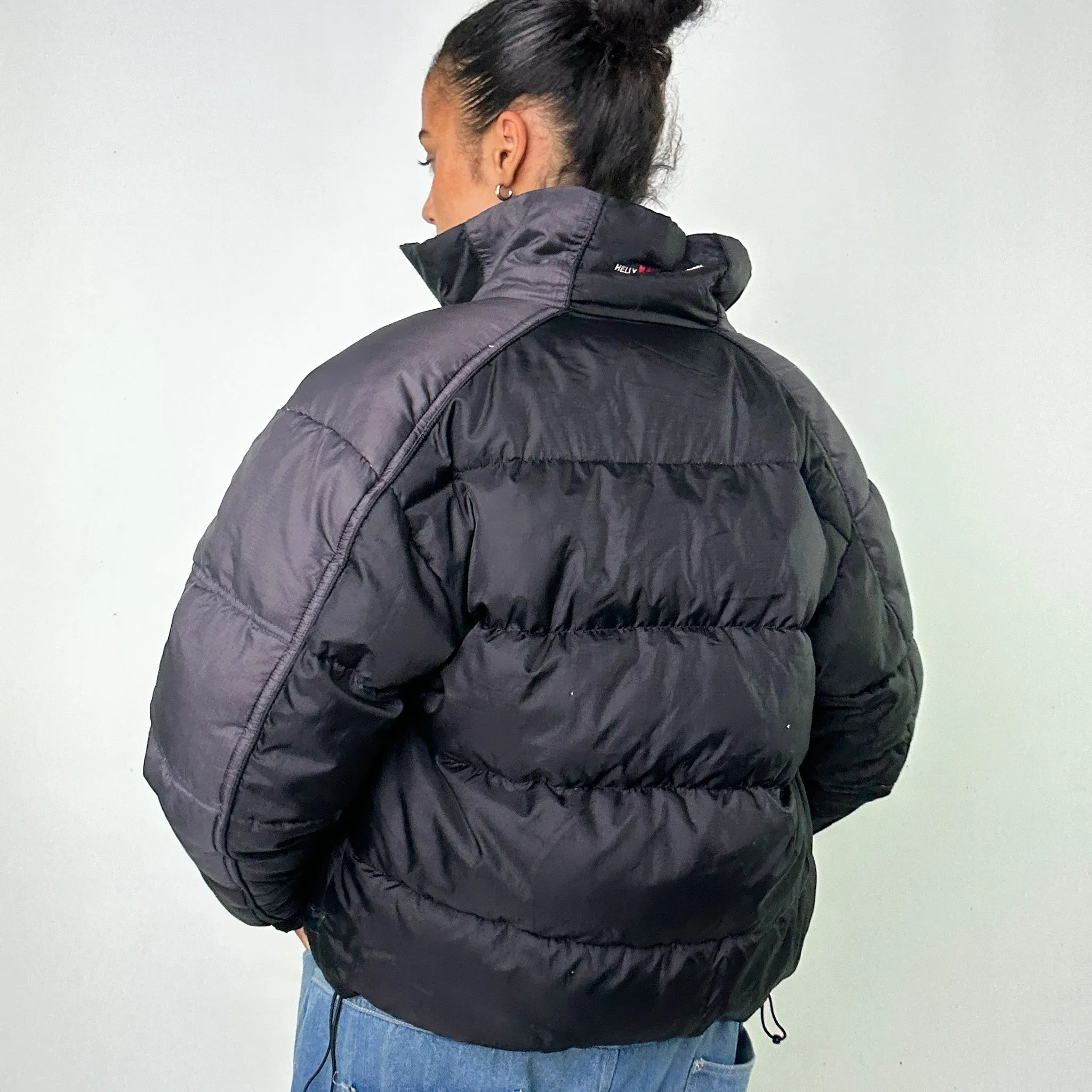 Black 90s Helly Hansen Puffer Jacket Coat (S)