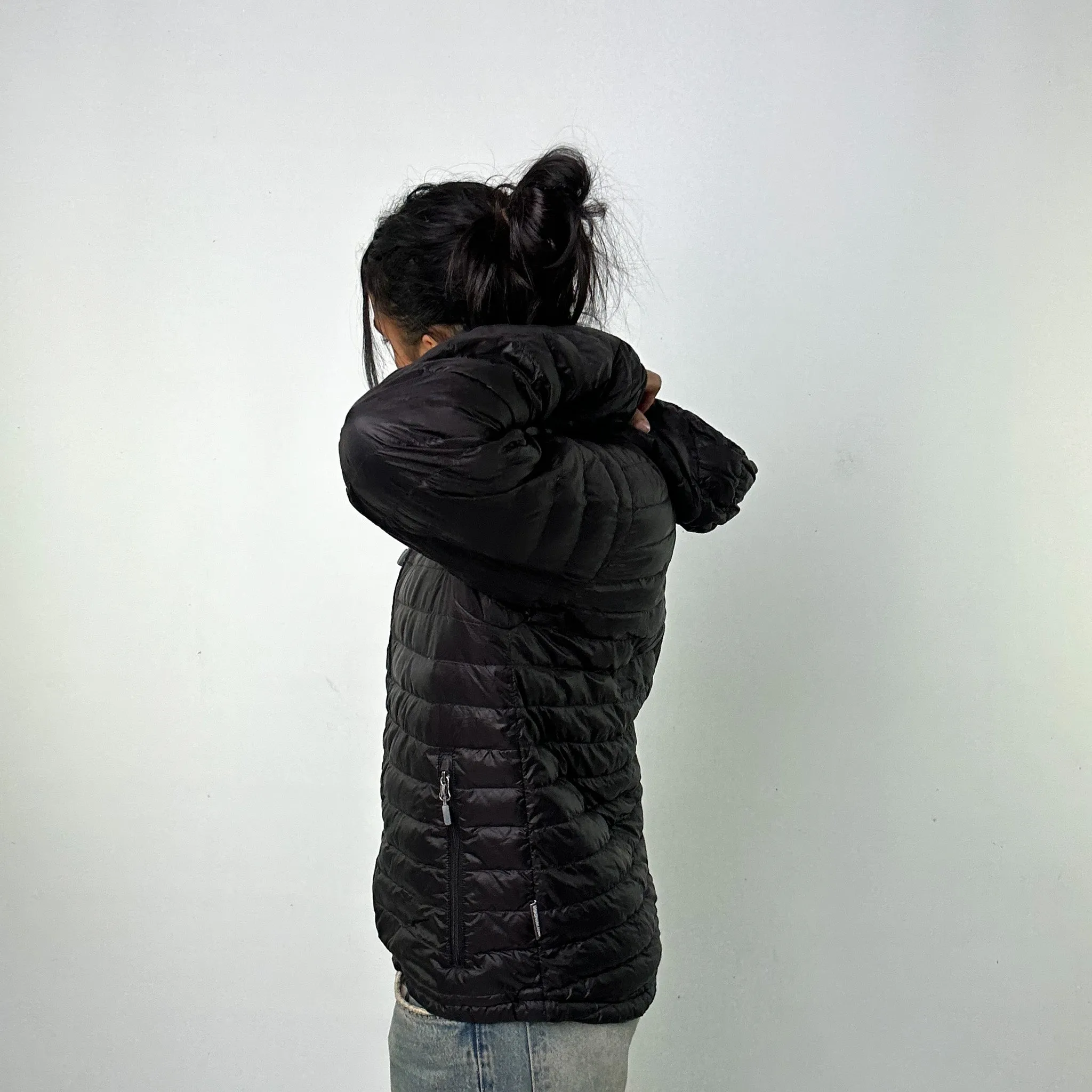 Black 90s Rab Microlight Alpine Puffer Jacket Coat (S)