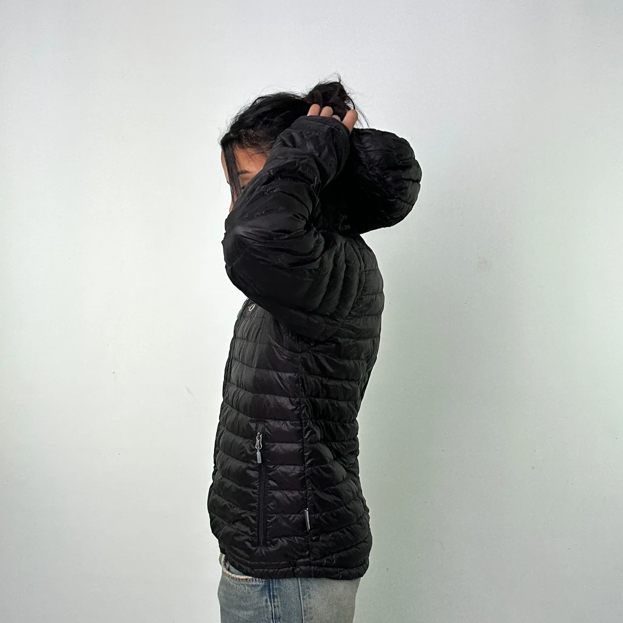 Black 90s Rab Microlight Alpine Puffer Jacket Coat (S)