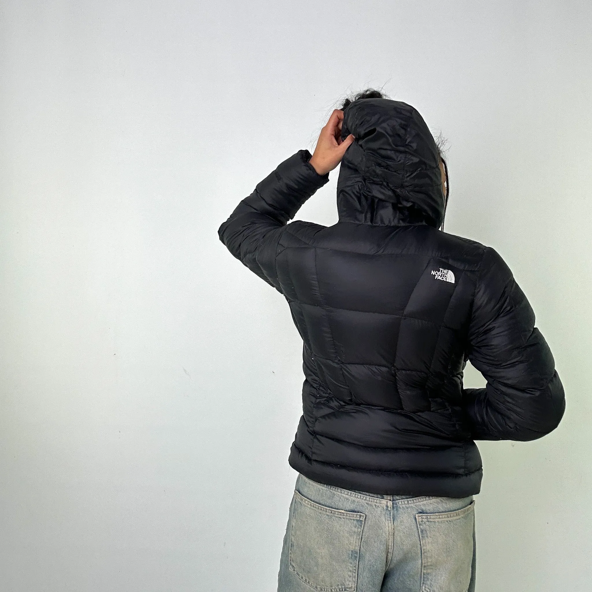 Black 90s The North Face 600 Series Puffer Jacket Coat (M)