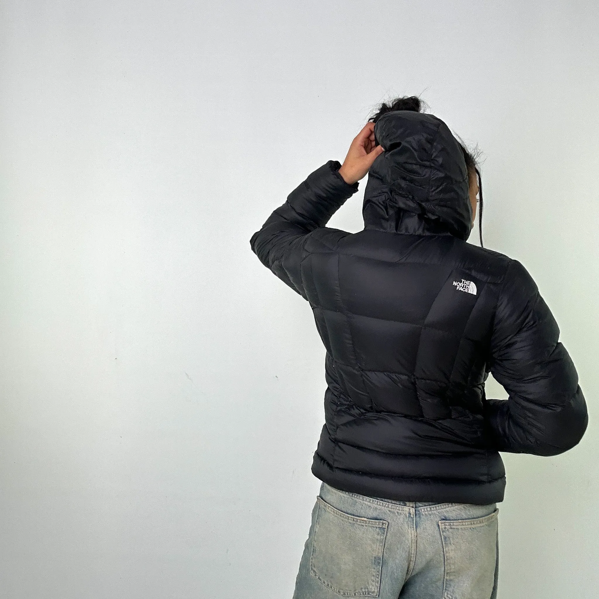 Black 90s The North Face 600 Series Puffer Jacket Coat (M)