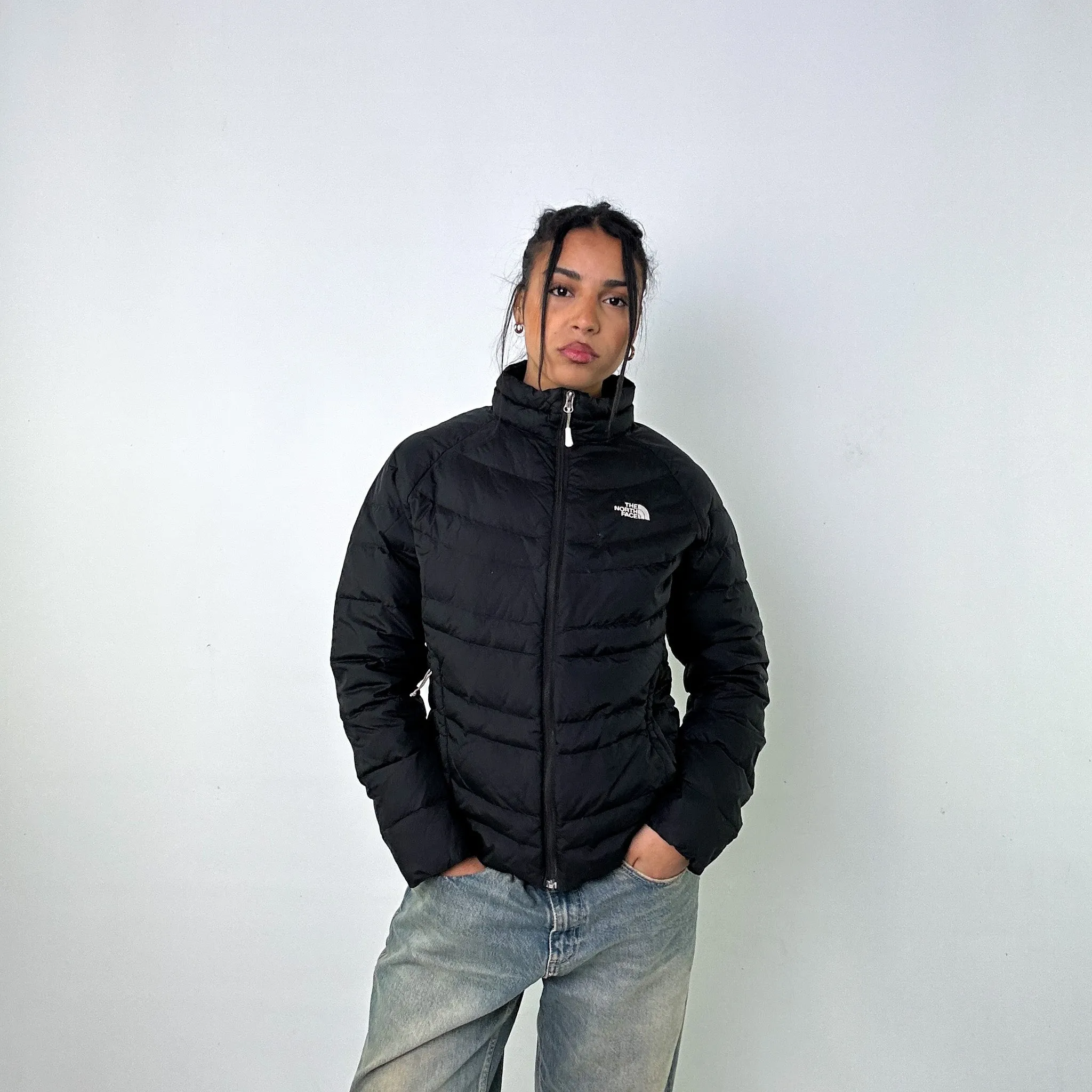 Black 90s The North Face 700 Series Puffer Jacket Coat (L)