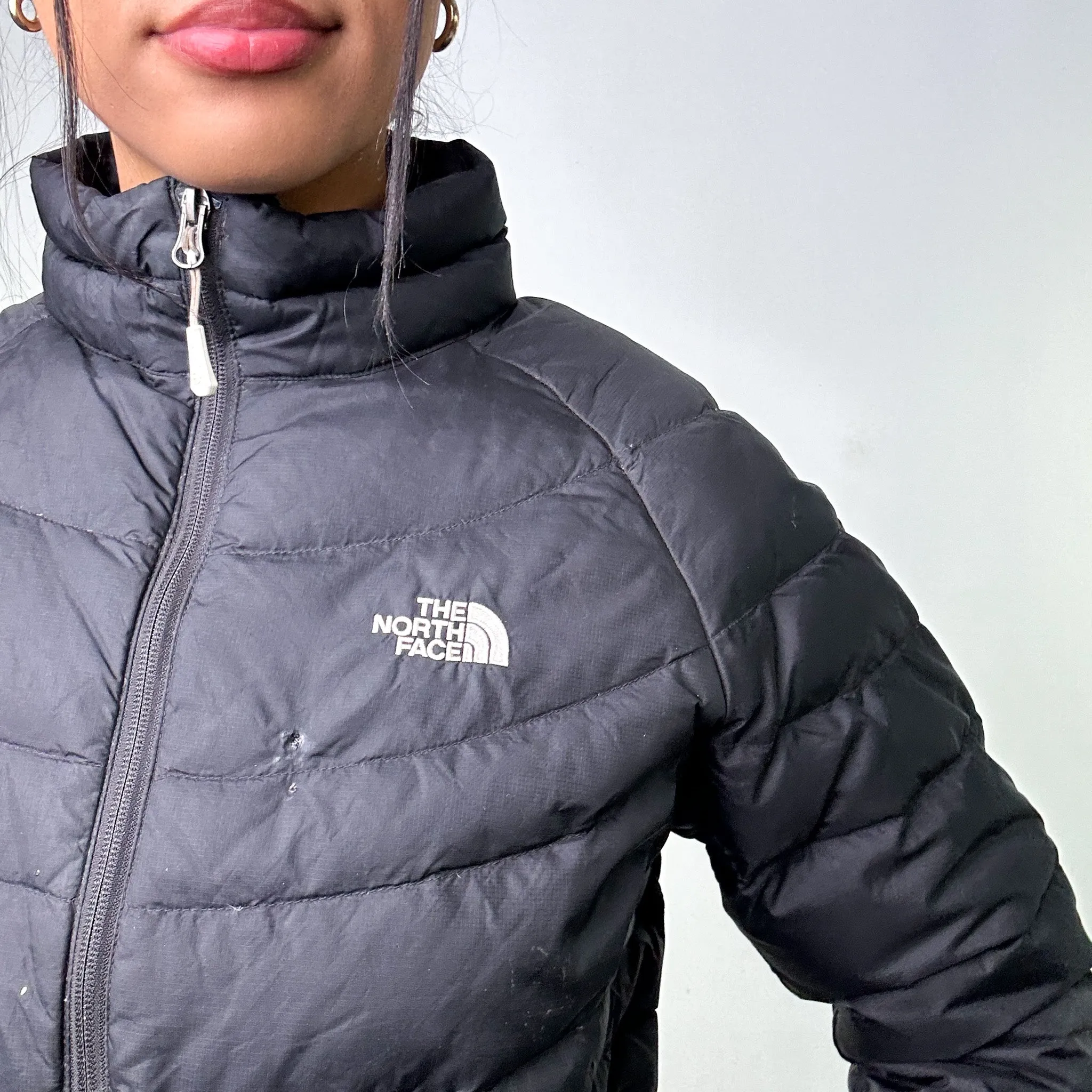 Black 90s The North Face 700 Series Puffer Jacket Coat (L)