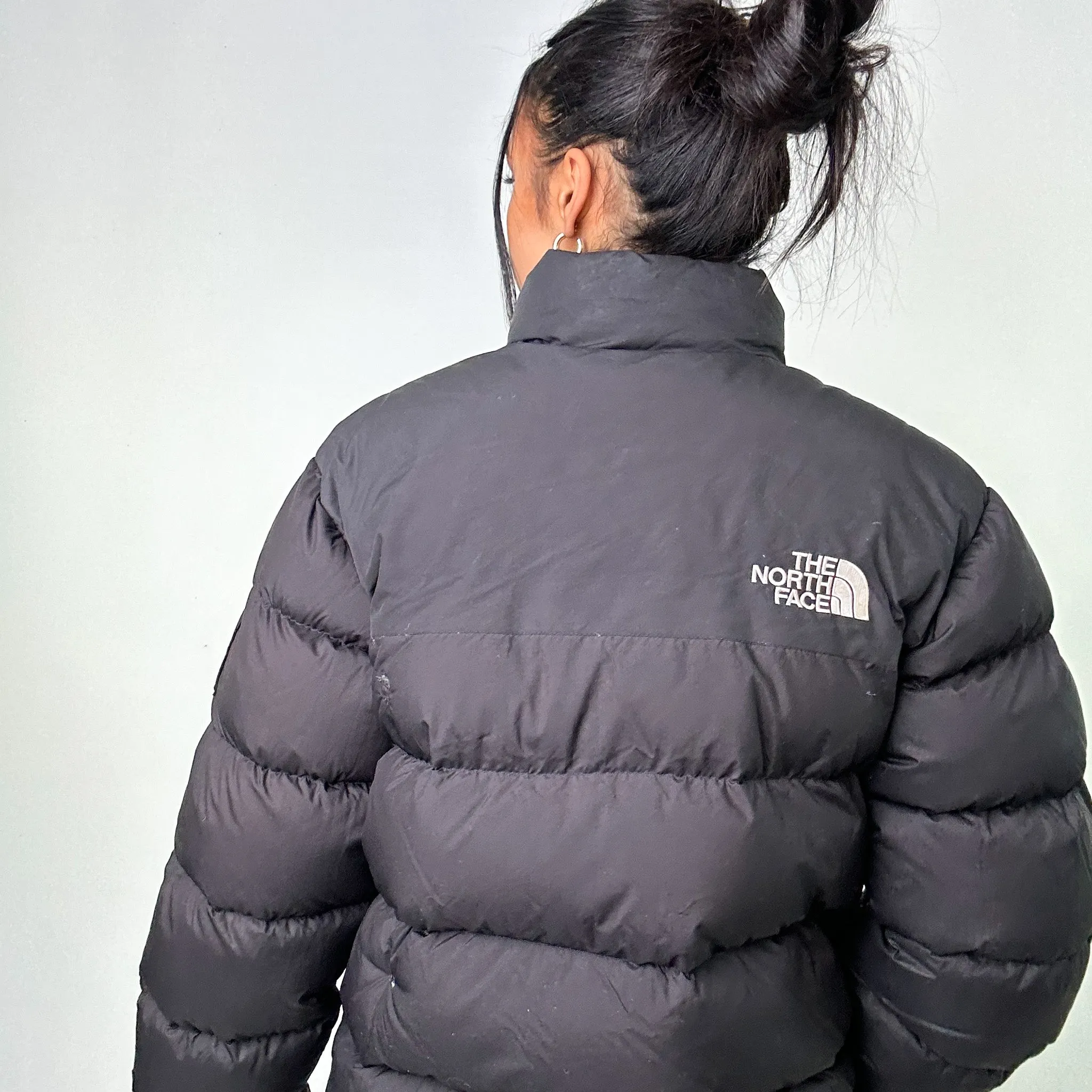 Black 90s The North Face 700 Series Puffer Jacket Coat (M)