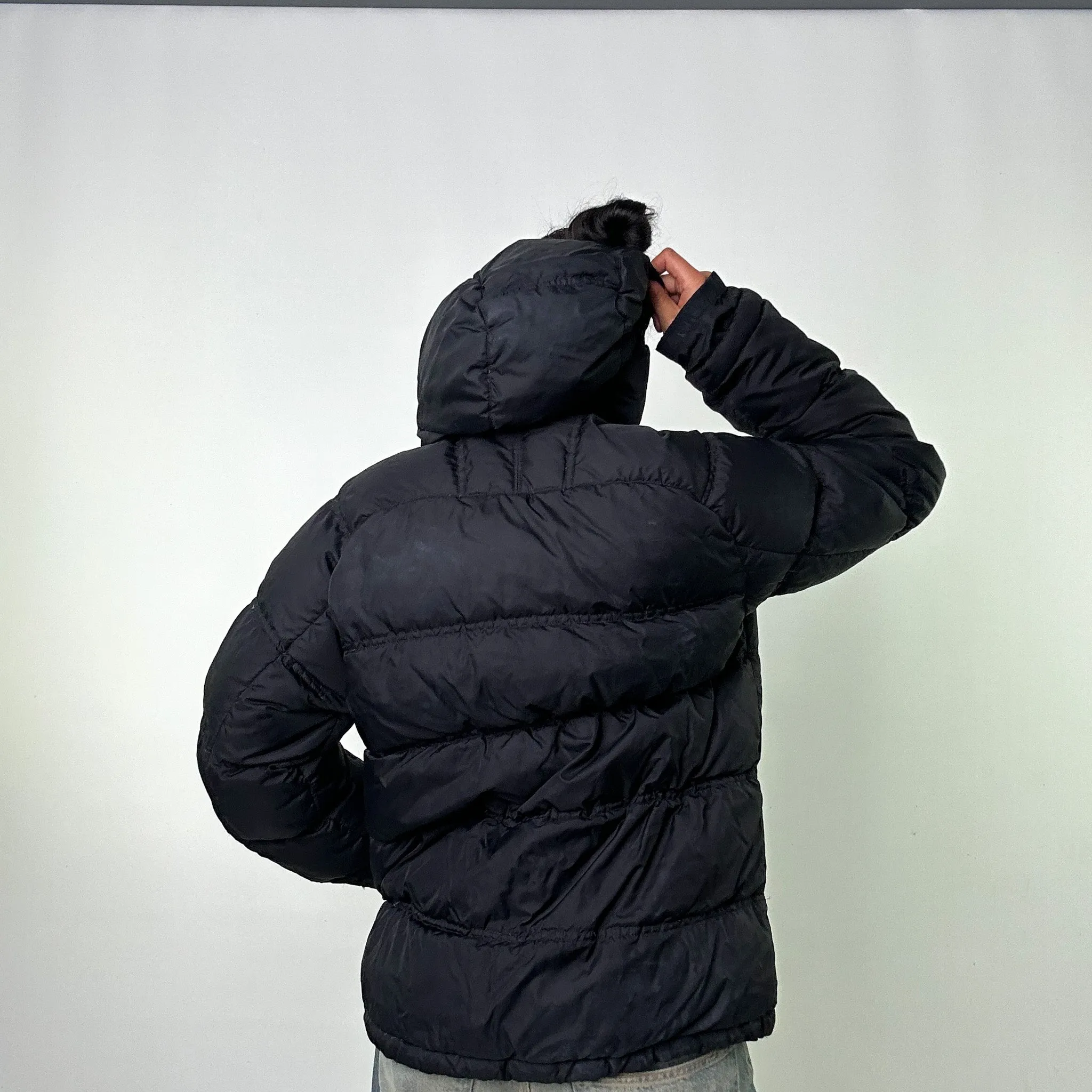 Black y2ks NIKE Puffer Jacket Coat (M)