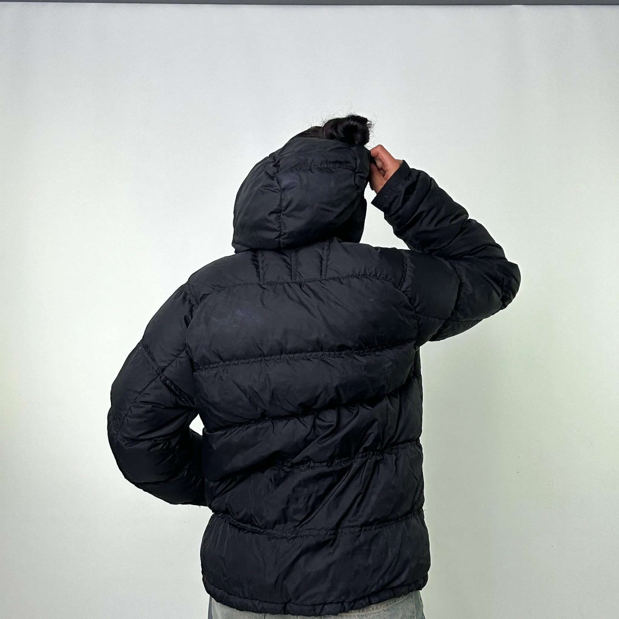 Black y2ks NIKE Puffer Jacket Coat (M)