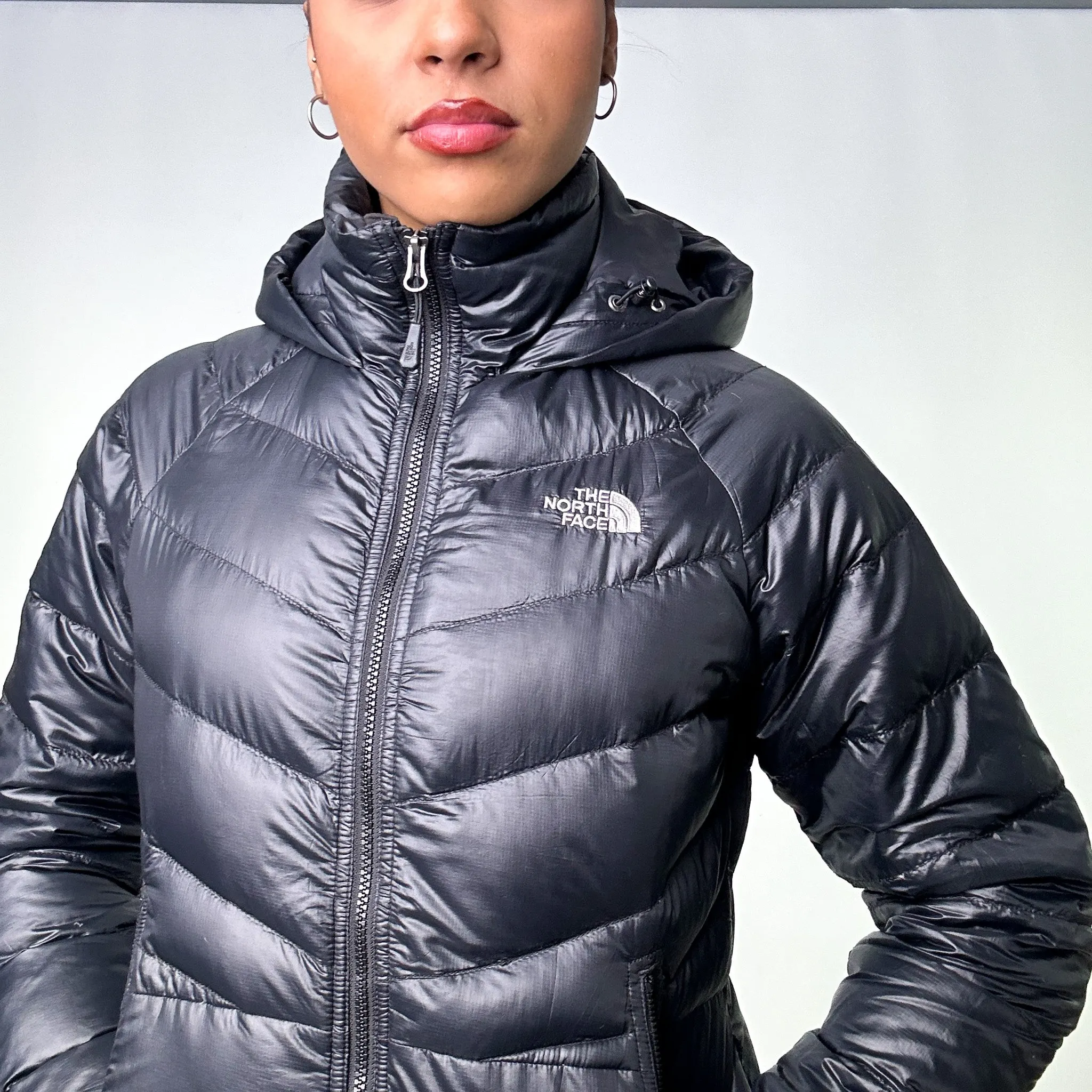 Black y2ks The North Face 600 Series Puffer Jacket Coat (S)