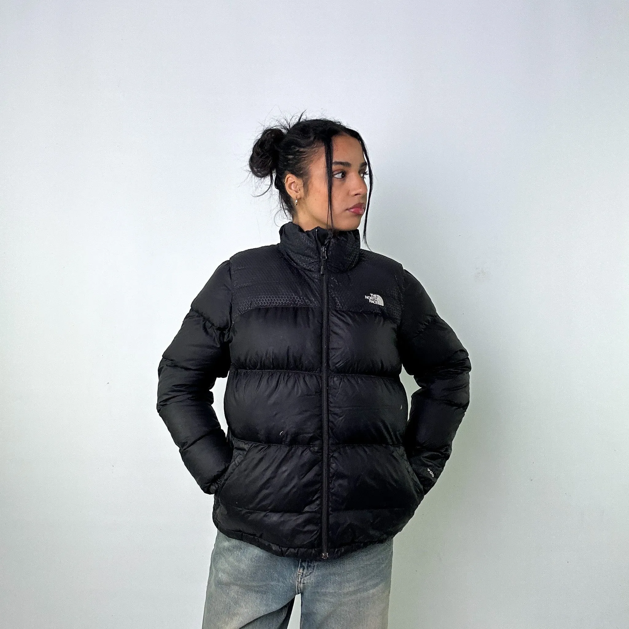 Black y2ks The North Face 700 Series Puffer Jacket Coat (L)