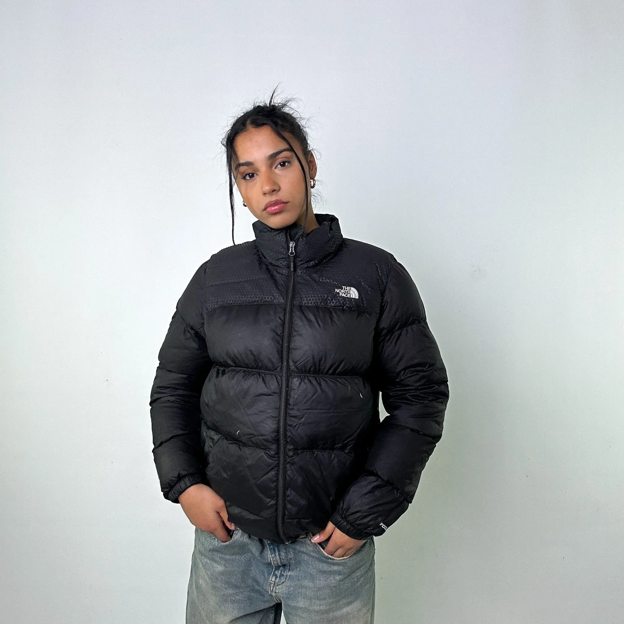 Black y2ks The North Face 700 Series Puffer Jacket Coat (L)