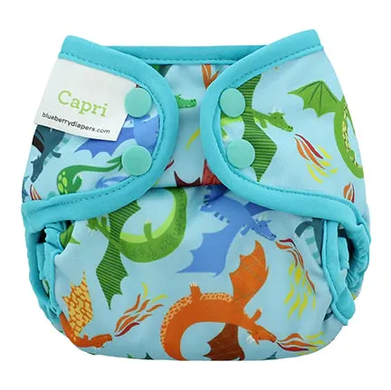 Blueberry NEWBORN Capri Diaper Covers