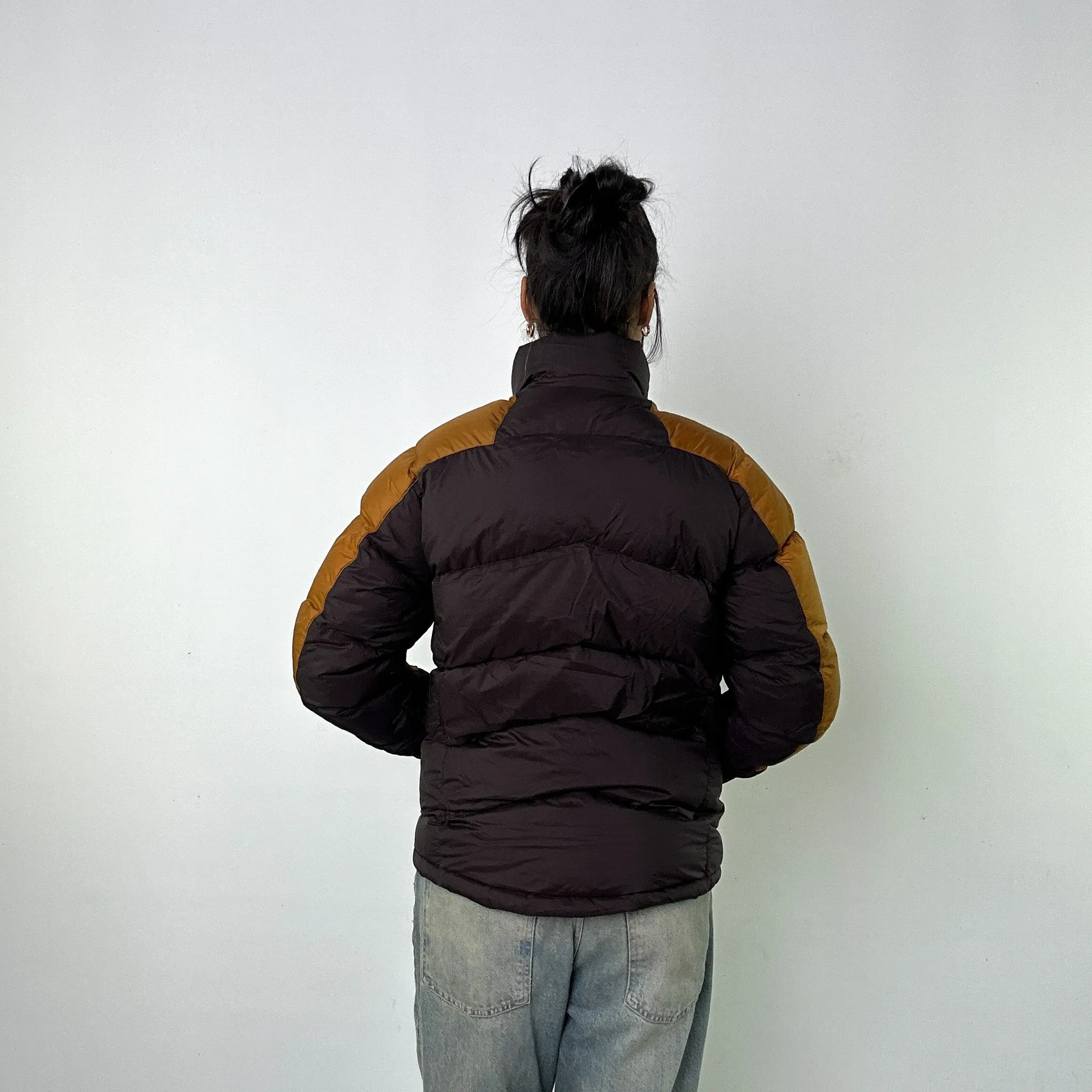 Brown 90s Mont Bell Puffer Jacket Coat (S)