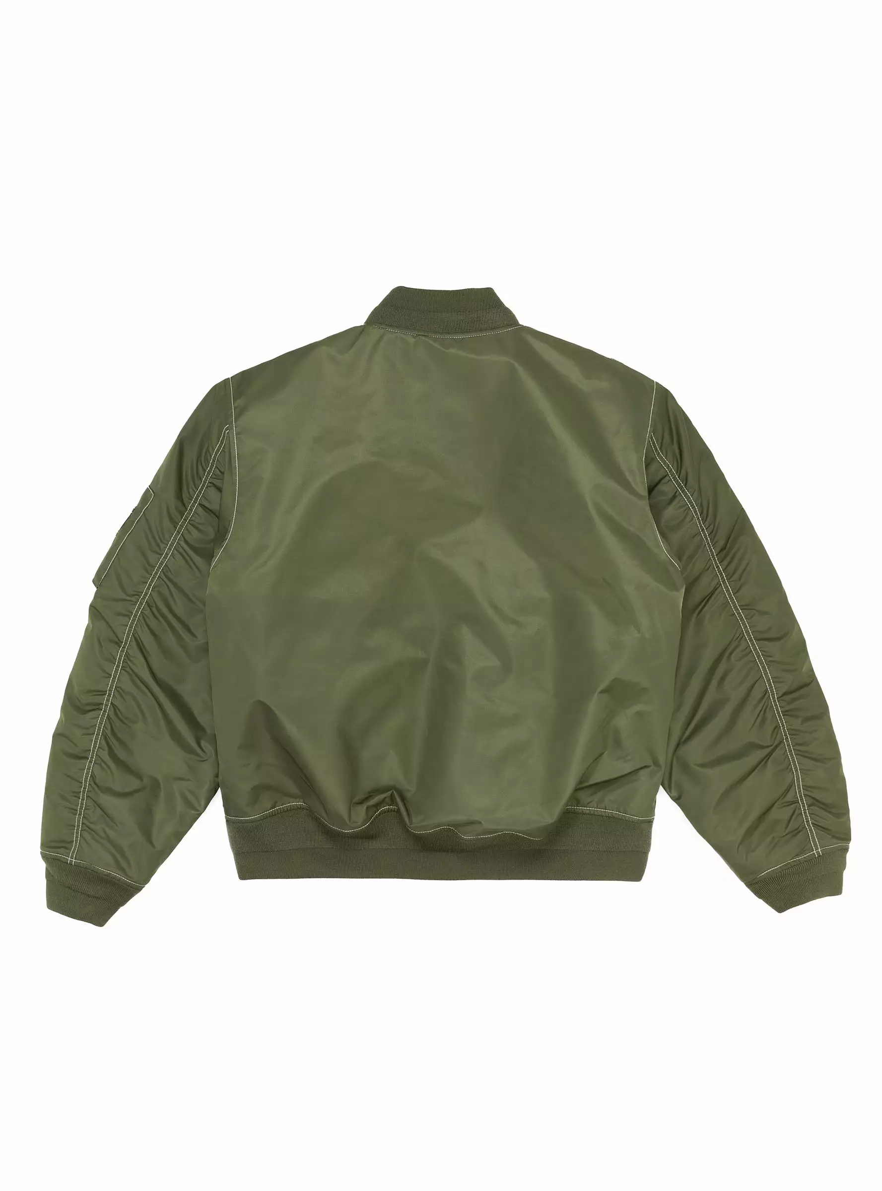 Built Bomber Jacket Olive