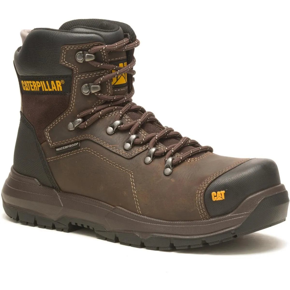 Caterpillar Diagnostic 2.0 Safety Boot Coffee