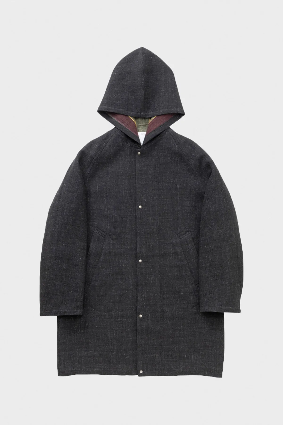 Connor Hoodie Coat - Charcoal