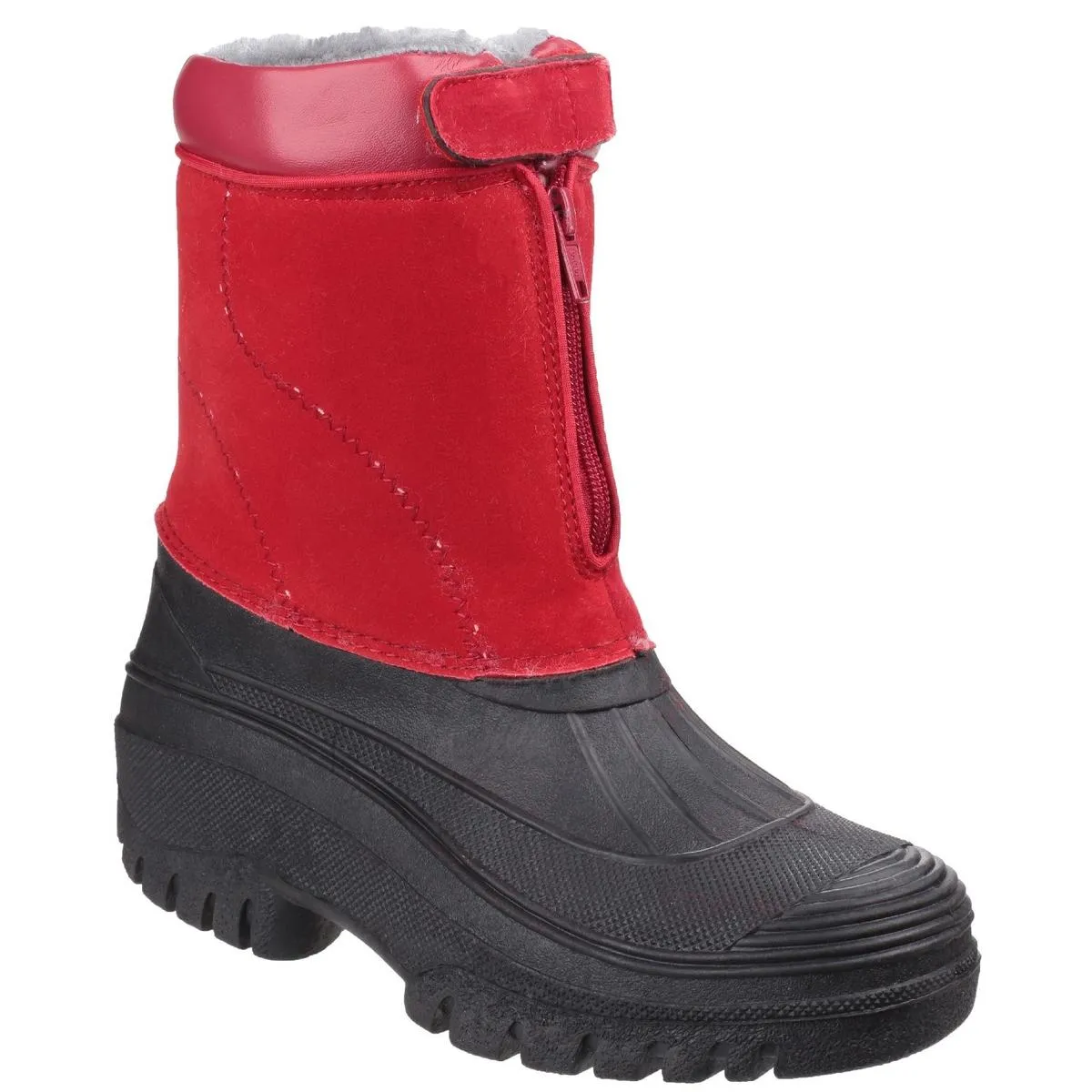 Cotswold Venture Waterproof Winter Boot Red