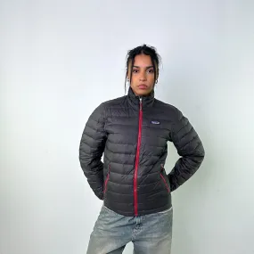 Dark Grey 90s Patagonia Puffer Jacket Coat (XS)