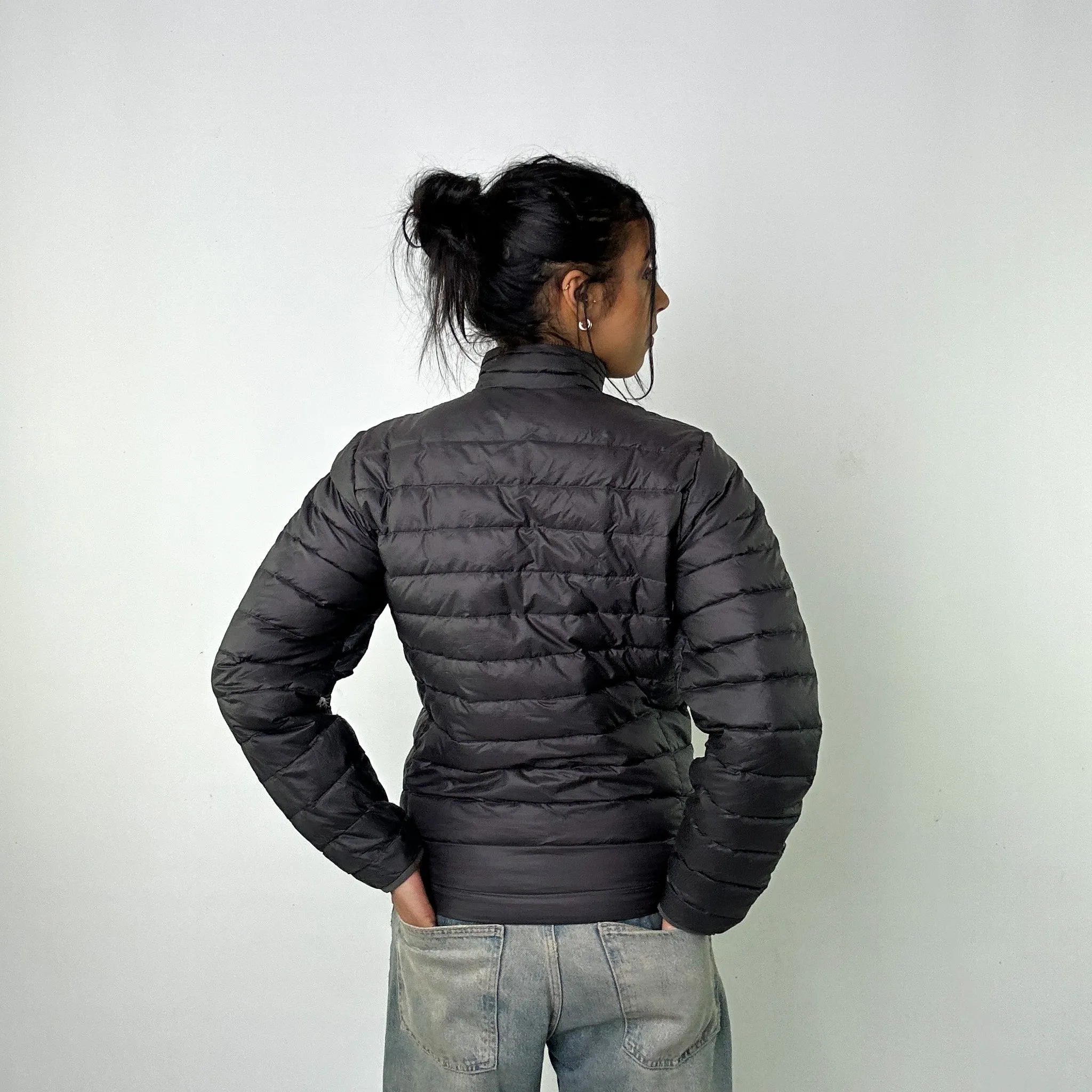 Dark Grey 90s Patagonia Puffer Jacket Coat (XS)