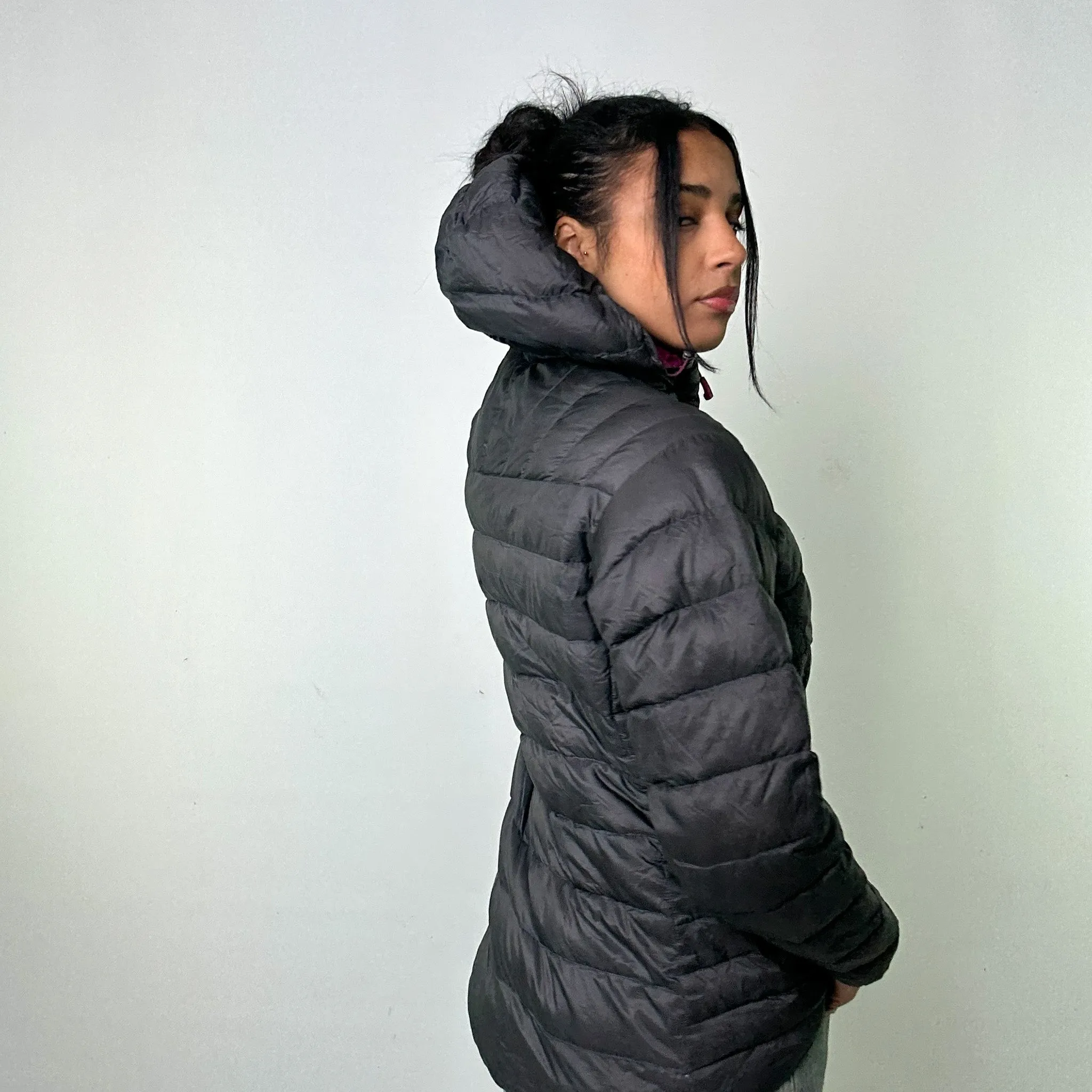 Dark Grey 90s Rab Electron Puffer Jacket Coat (L)