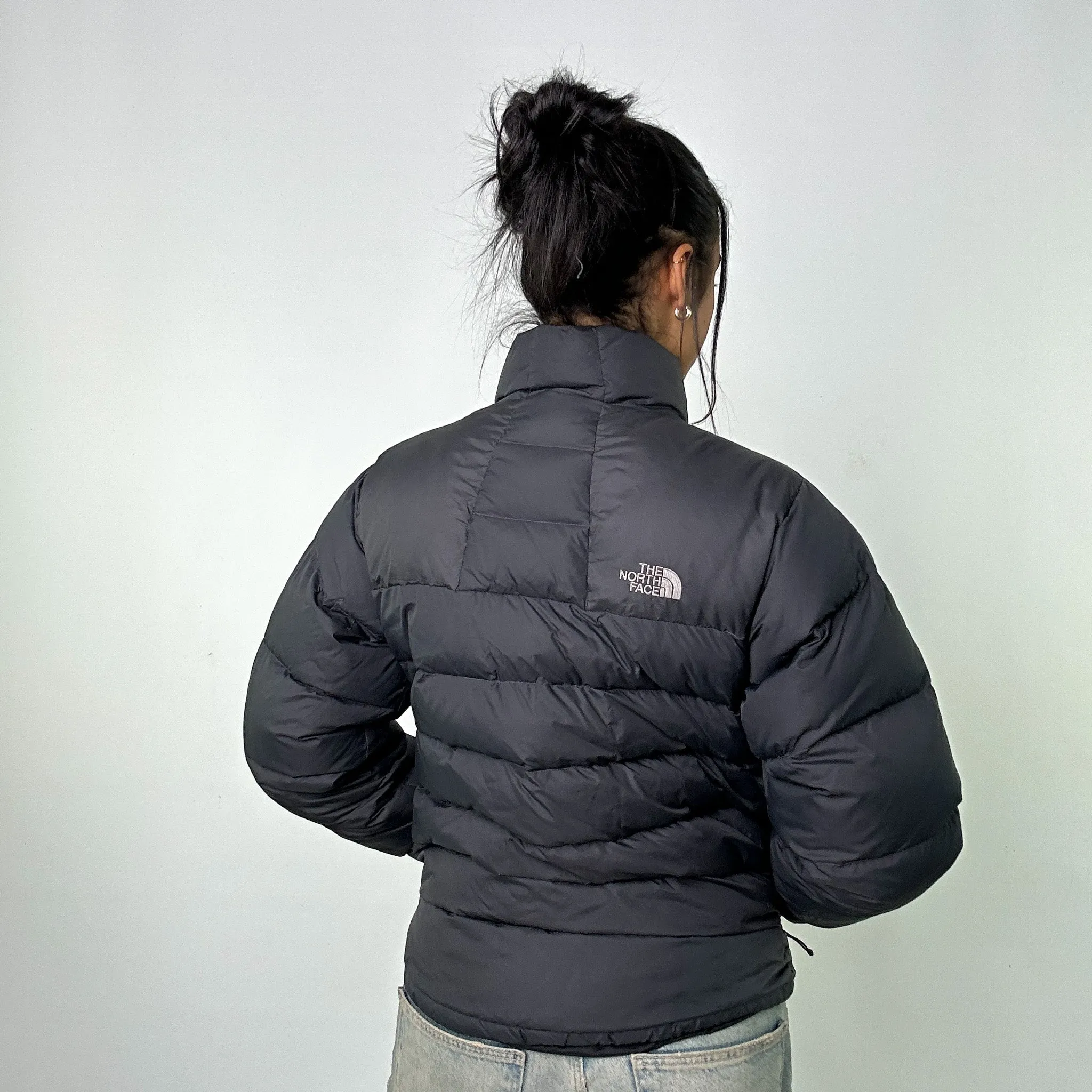 Dark Grey y2ks The North Face 700 Series Puffer Jacket Coat (S)