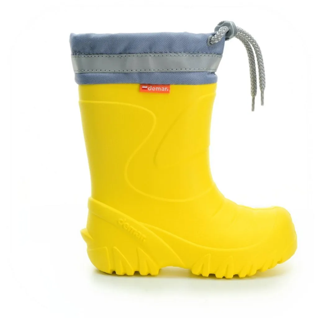 Demar Mammut yellow boots with AD wool lining