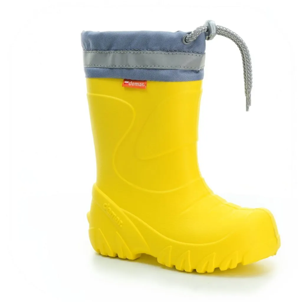 Demar Mammut yellow boots with AD wool lining