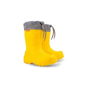 Demar Mammut yellow boots with AD wool lining