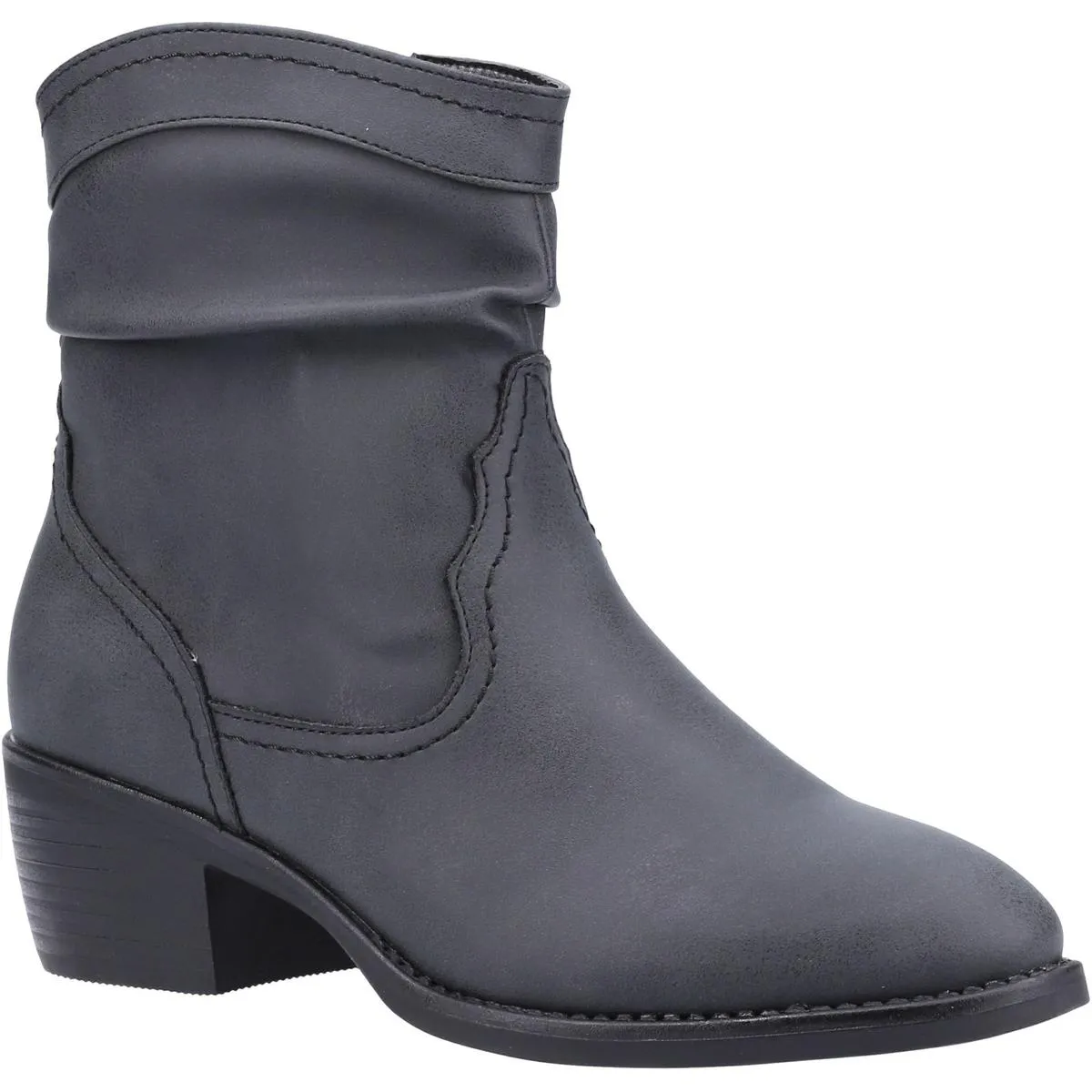 Divaz Adele Ankle Boot Black