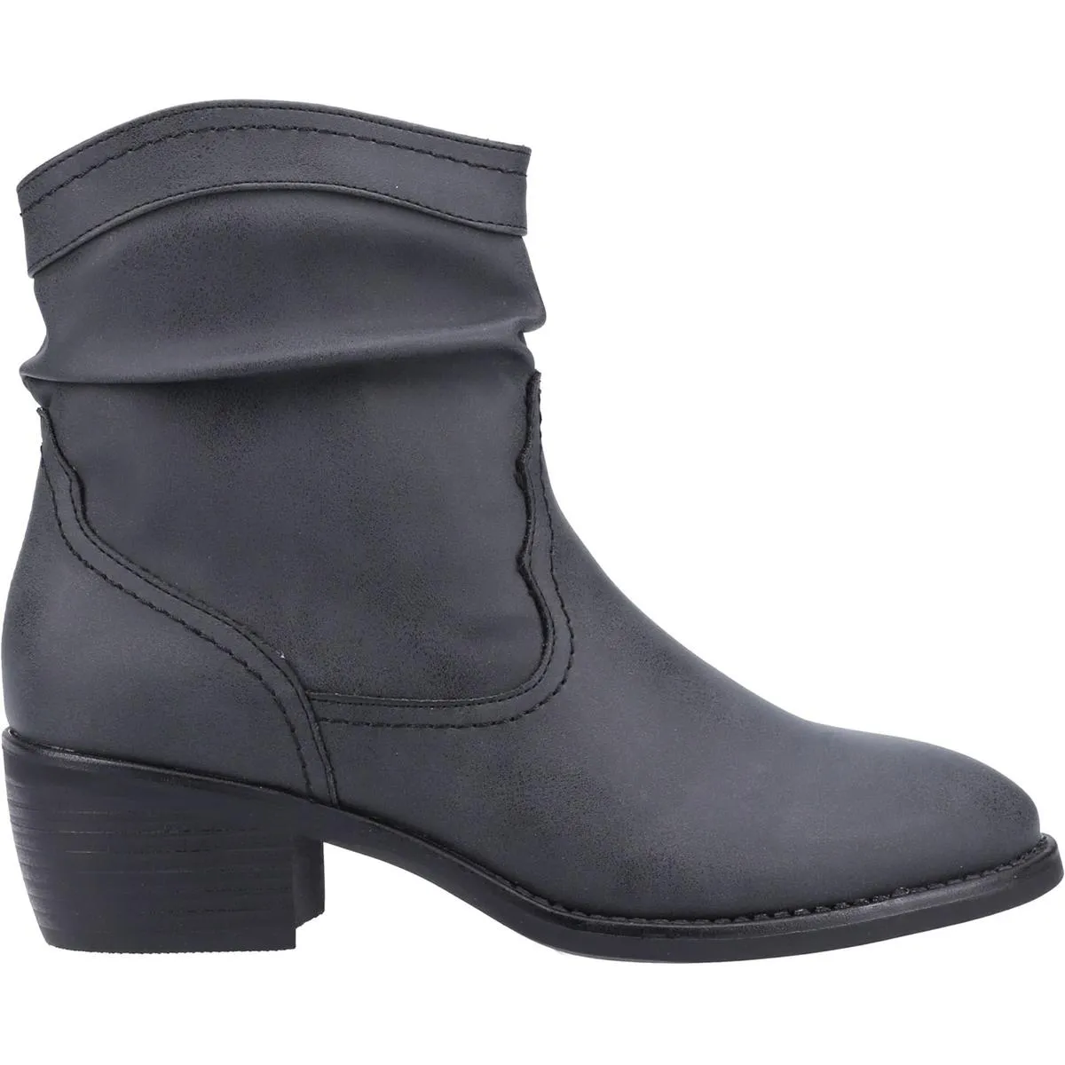 Divaz Adele Ankle Boot Black