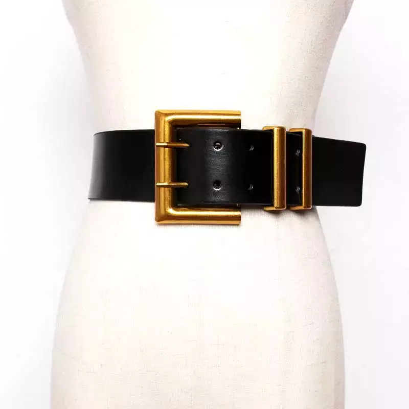 Double-layer Pin Buckle Belt Women