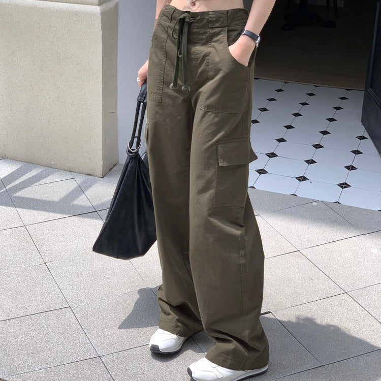 Drawstring Cargo Pants