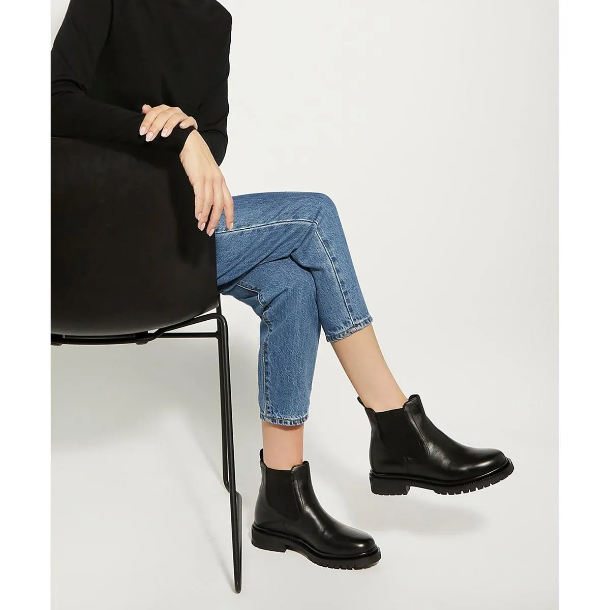 Dune Perceive Ankle Boot Black