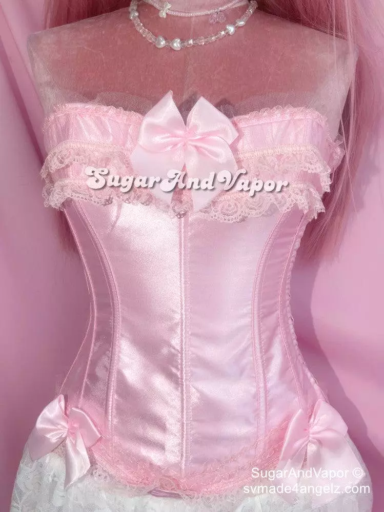 Elissa Pure Color Princess Corset Top