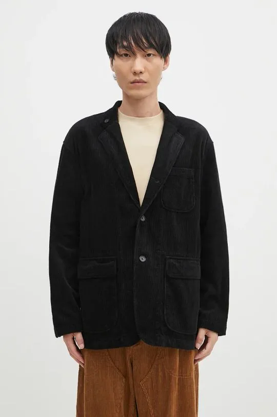 Engineered Garments corduroy blazer Loiter Jacket black color 24F1D001