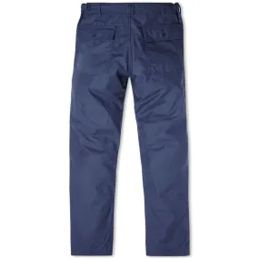 Engineered Garments Fatigue PantNavy Nyco Reversed Sateen